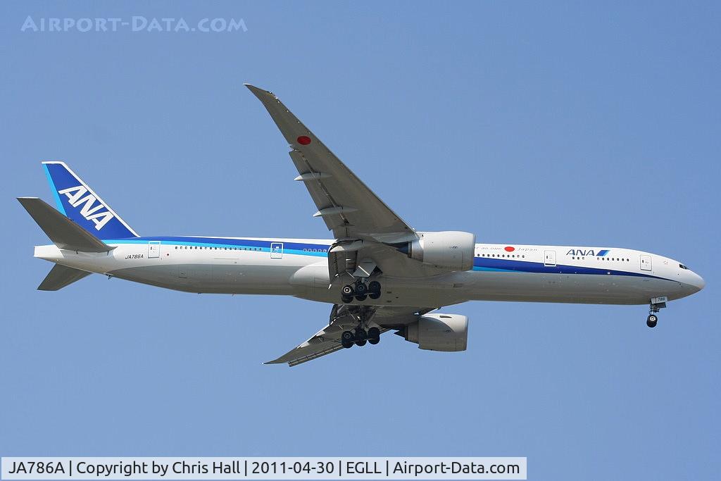 JA786A, 2010 Boeing 777-381/ER C/N 37948, All Nippon
