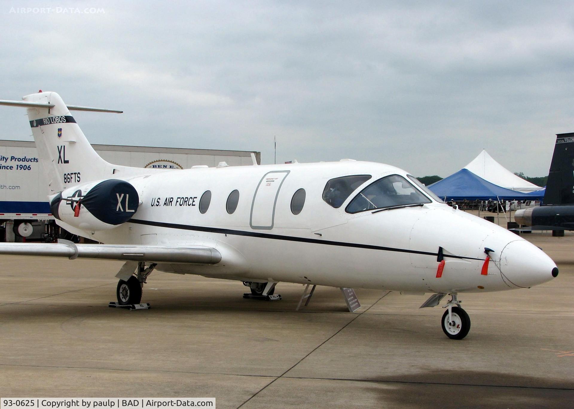 93-0625, 1993 Beechcraft T-1A Jayhwak C/N TT-82, Barksdale Air Force Base 2011