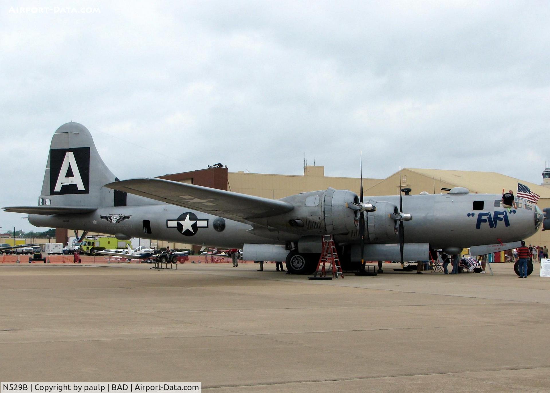 N529B, 1944 Boeing B-29A-60-BN Superfortress C/N 11547, Barksdale Air Force Base 2011 - A beautiful aircraft!