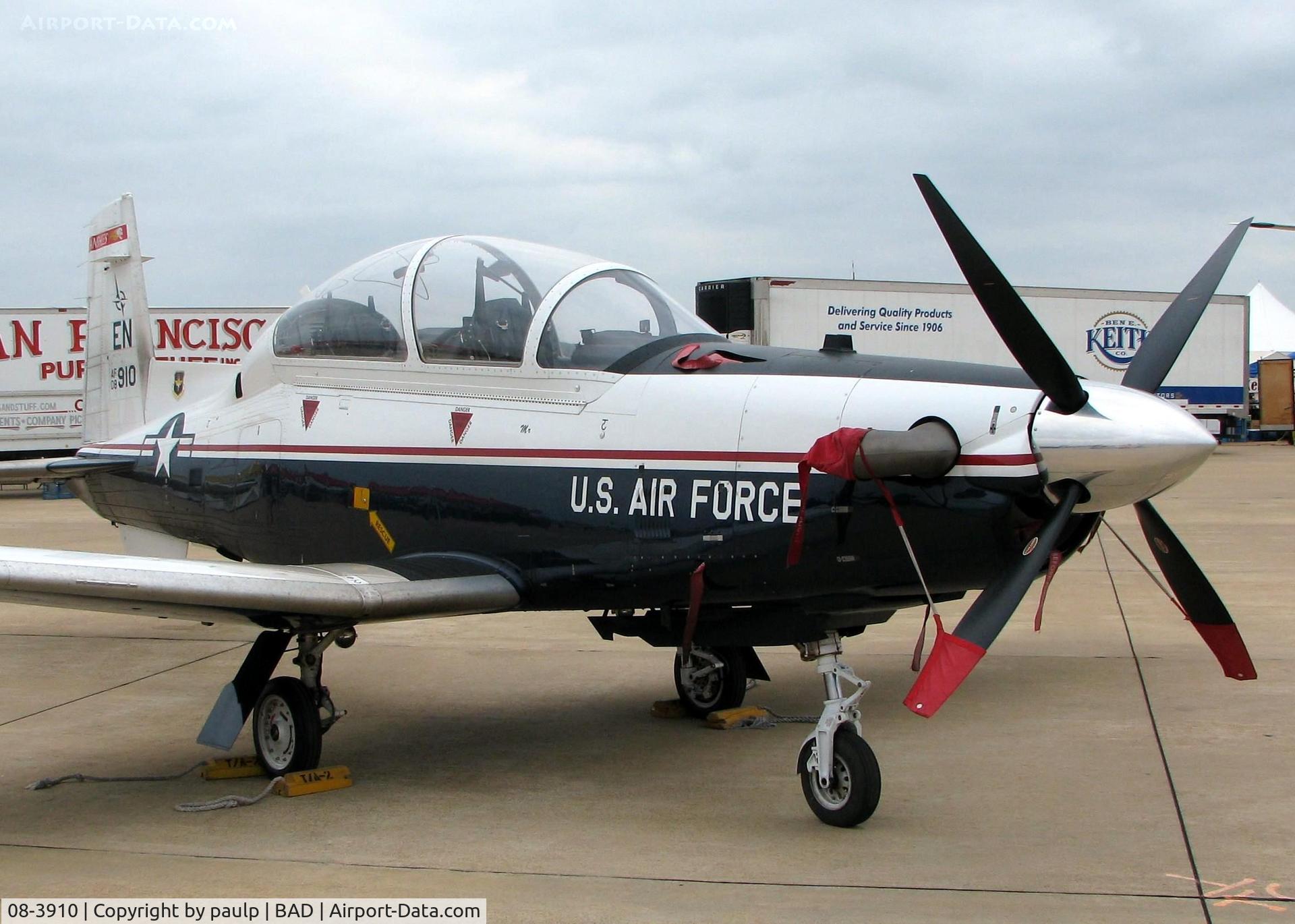 08-3910, 2008 Raytheon T-6A Texan II C/N PT-469, Barksdale Air Force Base 2011