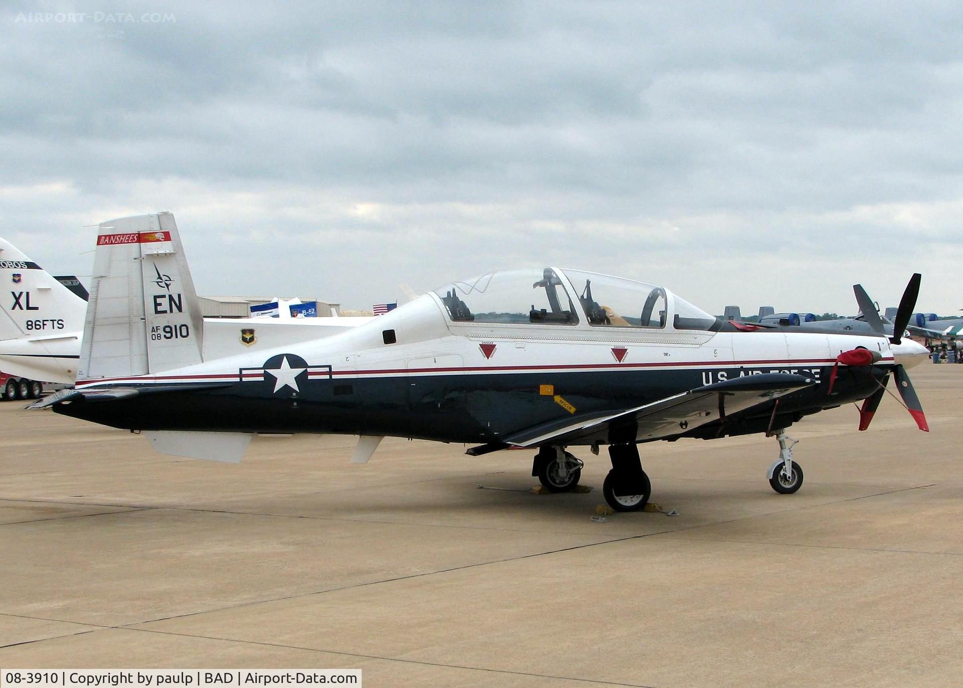 08-3910, 2008 Raytheon T-6A Texan II C/N PT-469, Barksdale Air Force Base 2011