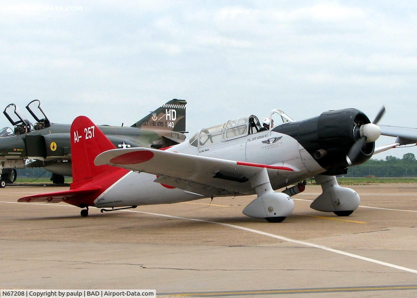 N67208, 1941 Consolidated Vultee BT-13A C/N 2307, Barksdale Air Force Base 2011