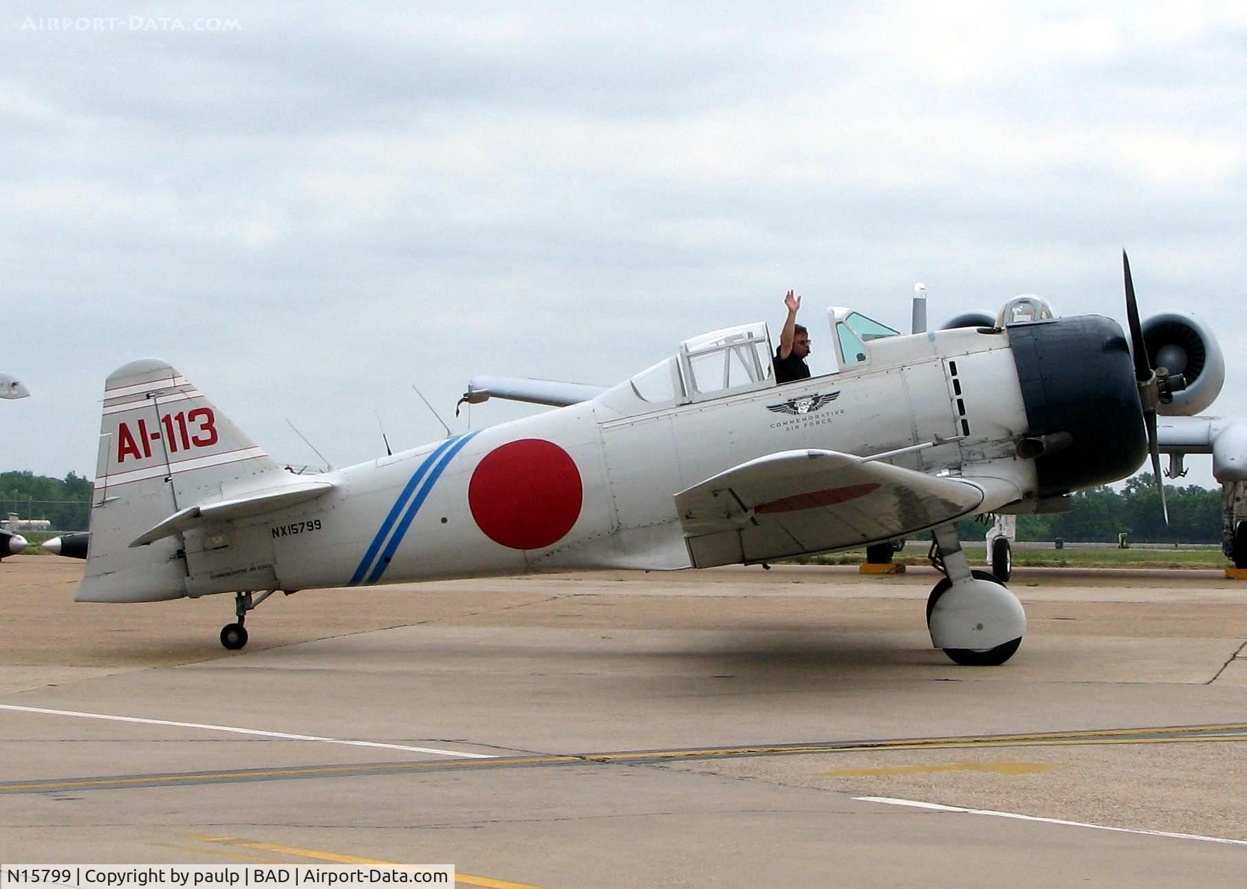 N15799, 1945 Canadian Car & Foundry Harvard MK IV C/N CCF4-117, Barksdale Air Force Base 2011