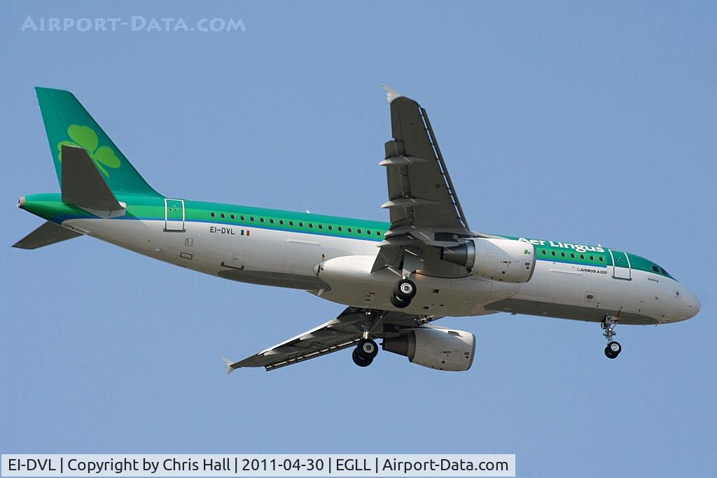 EI-DVL, 2011 Airbus A320-214 C/N 4678, Aer Lingus