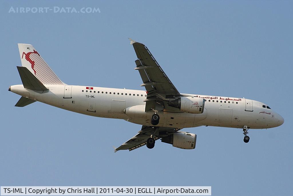 TS-IML, 1999 Airbus A320-211 C/N 0958, Tunisair