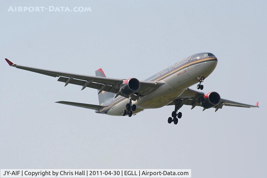 JY-AIF, 2009 Airbus A330-223 C/N 979, Royal Jordanian