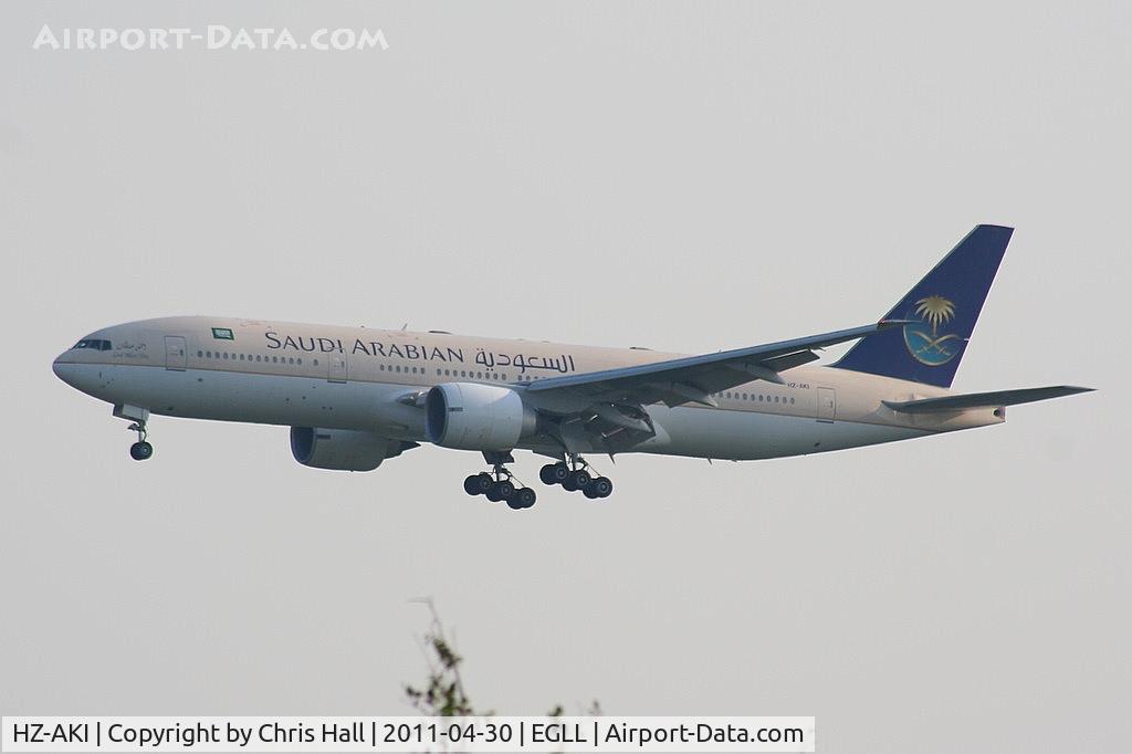 HZ-AKI, 1998 Boeing 777-268/ER C/N 28352, Saudi Arabian Airlines