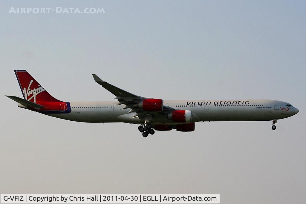 G-VFIZ, 2006 Airbus A340-642 C/N 764, Virgin Atlantic Airways
