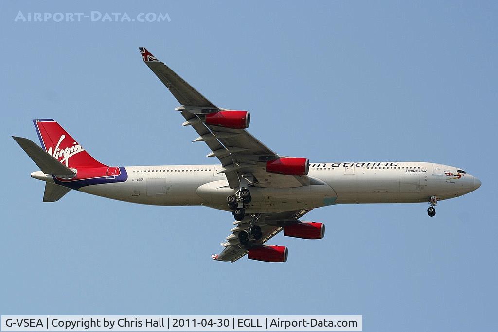 G-VSEA, 1992 Airbus A340-311 C/N 003, Virgin Atlantic Airways