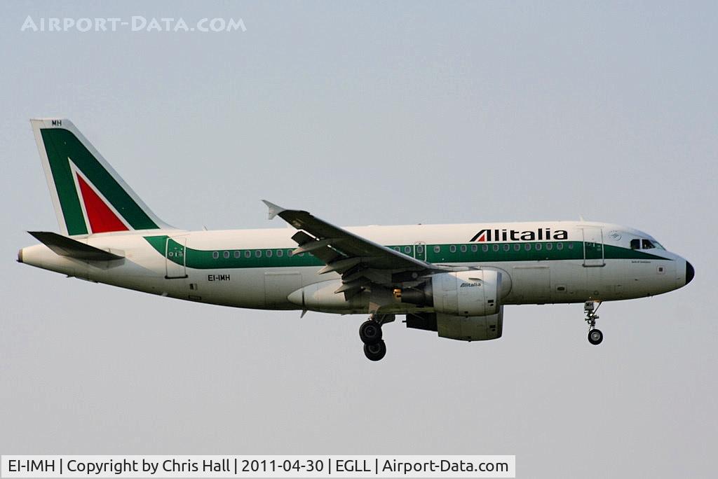 EI-IMH, 2003 Airbus A319-112 C/N 2101, Alitalia