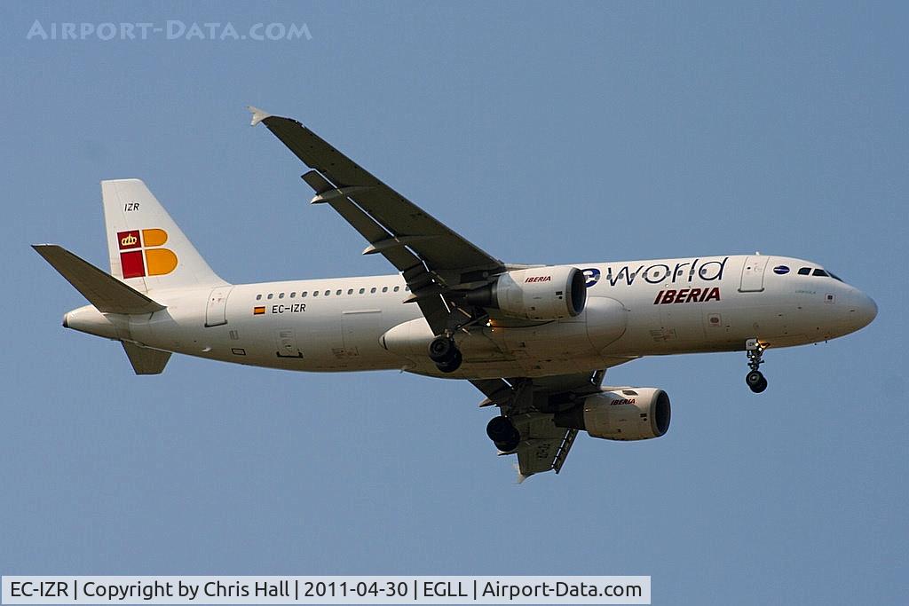 EC-IZR, 2004 Airbus A320-214 C/N 2242, Iberia A320  in 