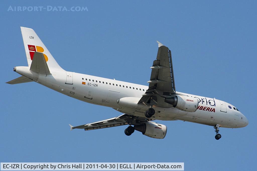 EC-IZR, 2004 Airbus A320-214 C/N 2242, Iberia A320 in 