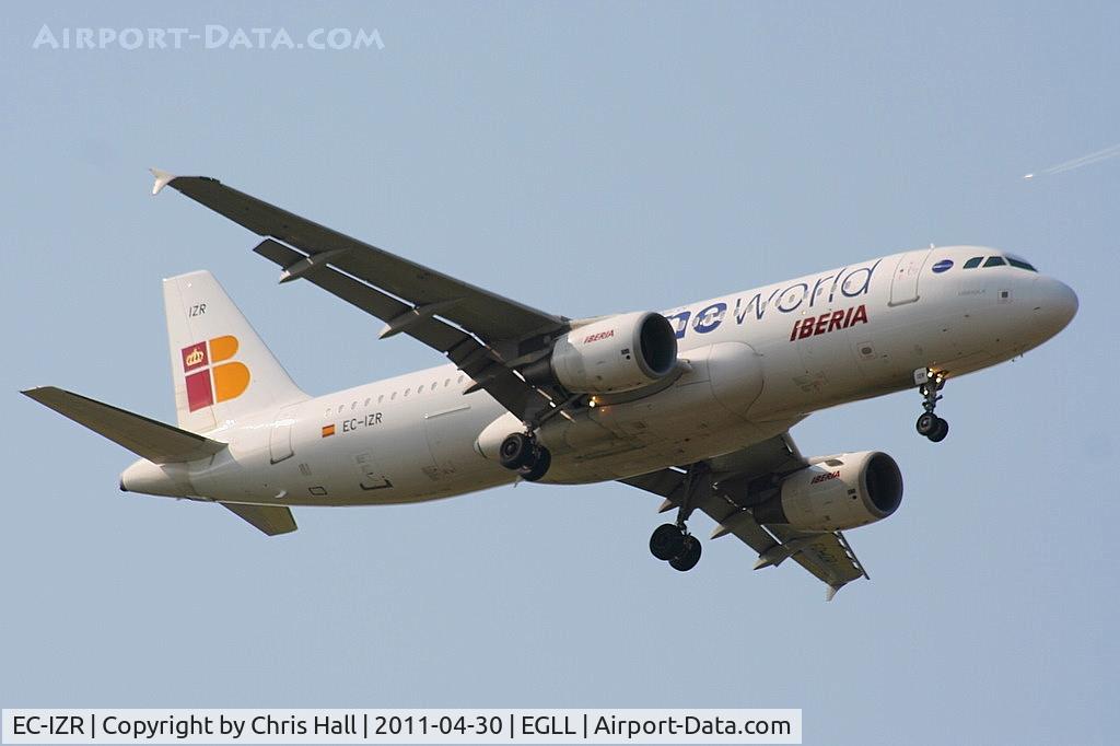 EC-IZR, 2004 Airbus A320-214 C/N 2242, Iberia A320 in 