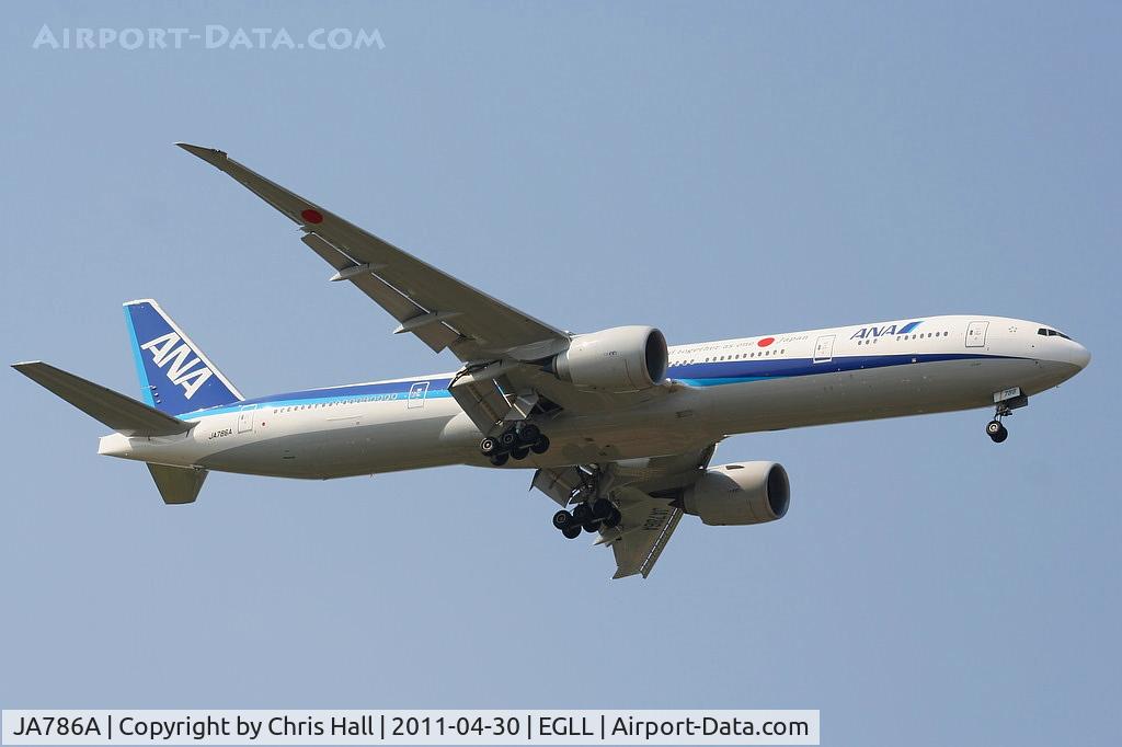 JA786A, 2010 Boeing 777-381/ER C/N 37948, All Nippon