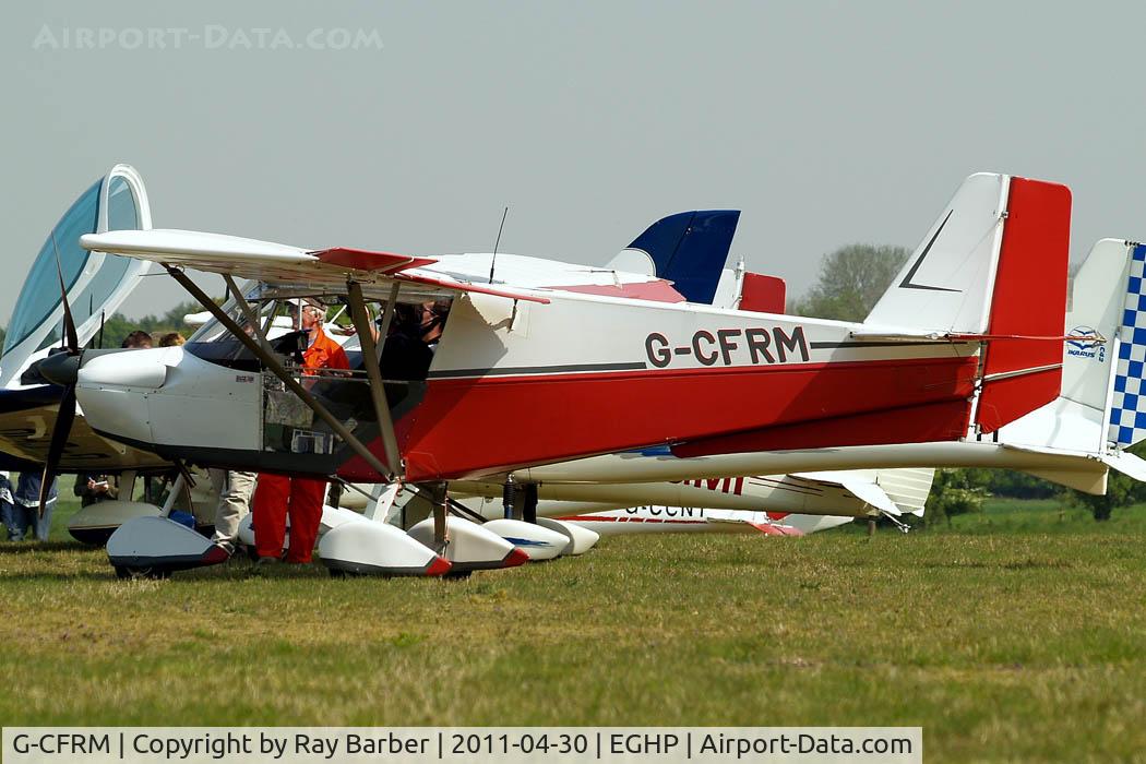 G-CFRM, 2008 Skyranger Swift 912S(1) C/N BMAA/HB/578, Best Off Skyranger Swift 912S-1 [BMAA/HB/578] Popham~G 30/04/2011