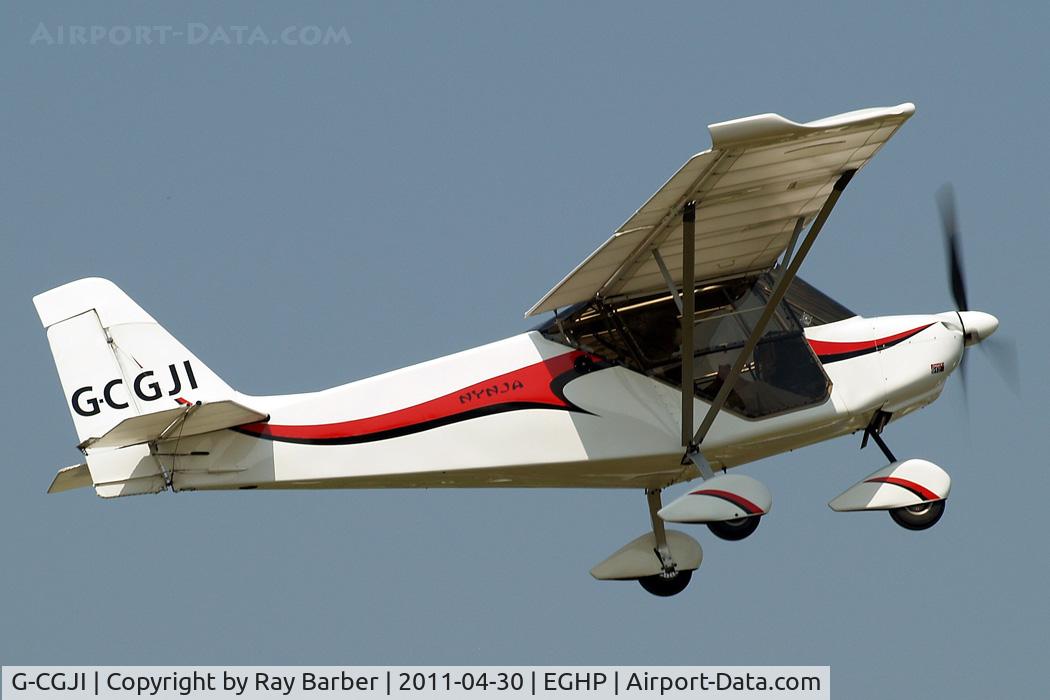 G-CGJI, 2009 Best Off Skyranger 912S C/N BMA/HB/582, Best Off Skyranger Nynja 912S-1 [BMAA/HB/582] Popham~G 30/04/2011
