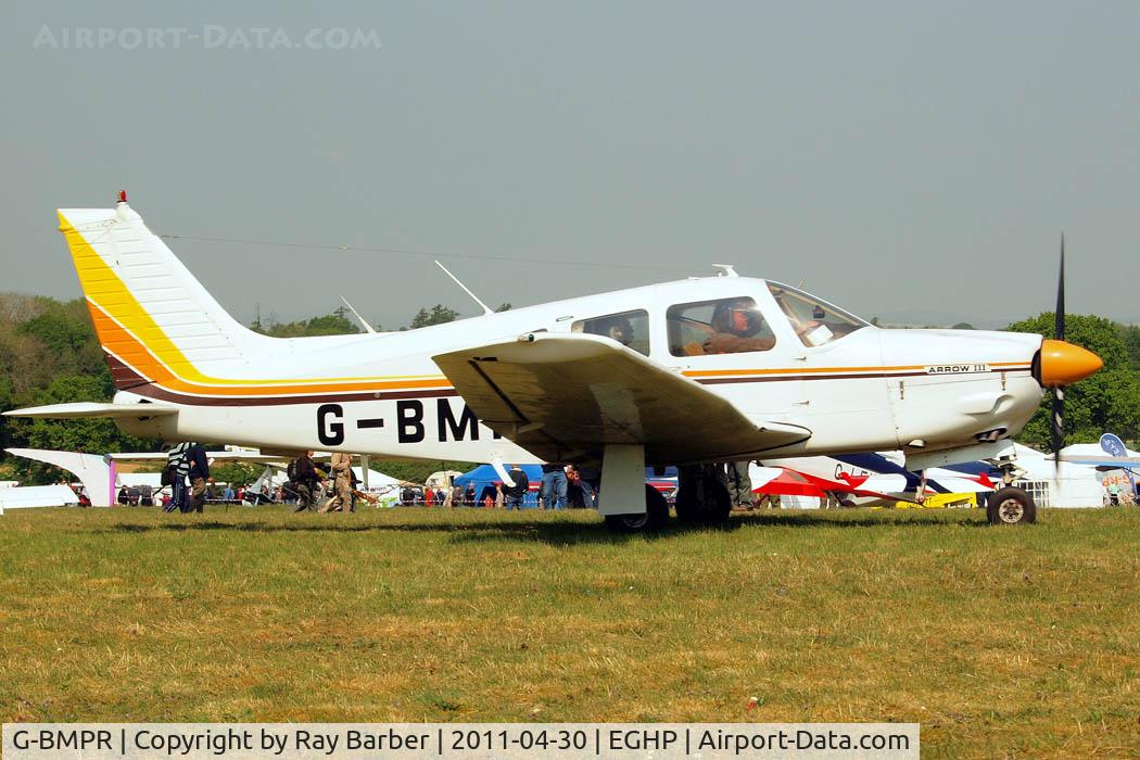 G-BMPR, 1978 Piper PA-28R-201 Cherokee Arrow III C/N 28R-7837175, Piper PA-28R-201 Arrow III [28R-7837175] Popham~G 30/4/2011