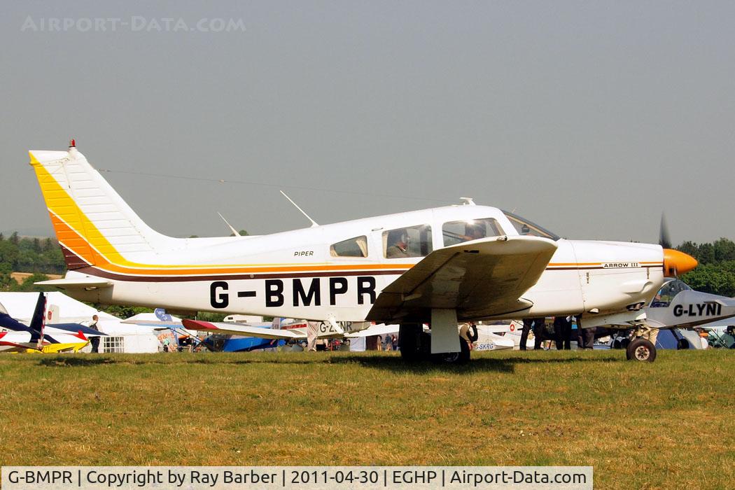 G-BMPR, 1978 Piper PA-28R-201 Cherokee Arrow III C/N 28R-7837175, Piper PA-28R-201 Arrow III [28R-7837175] Popham~G 30/4/2011
