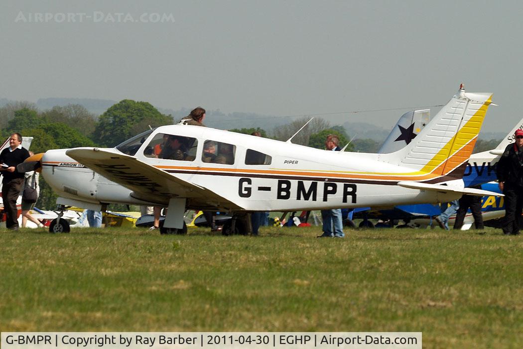 G-BMPR, 1978 Piper PA-28R-201 Cherokee Arrow III C/N 28R-7837175, Piper PA-28R-201 Arrow III [28R-7837175] Popham~G 30/4/2011