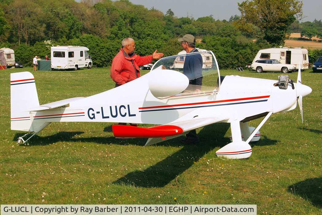 G-LUCL, 2010 Colomban MC-30 Luciole C/N LAA 371-14988, Colomban MC-30 Luciole [LAA 371-14988] Popham~G 30/04/2011