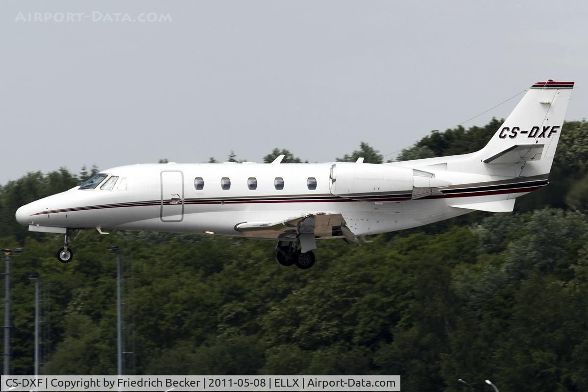 CS-DXF, 2005 Cessna 560XL Citation XLS C/N 560-5586, on final RW24