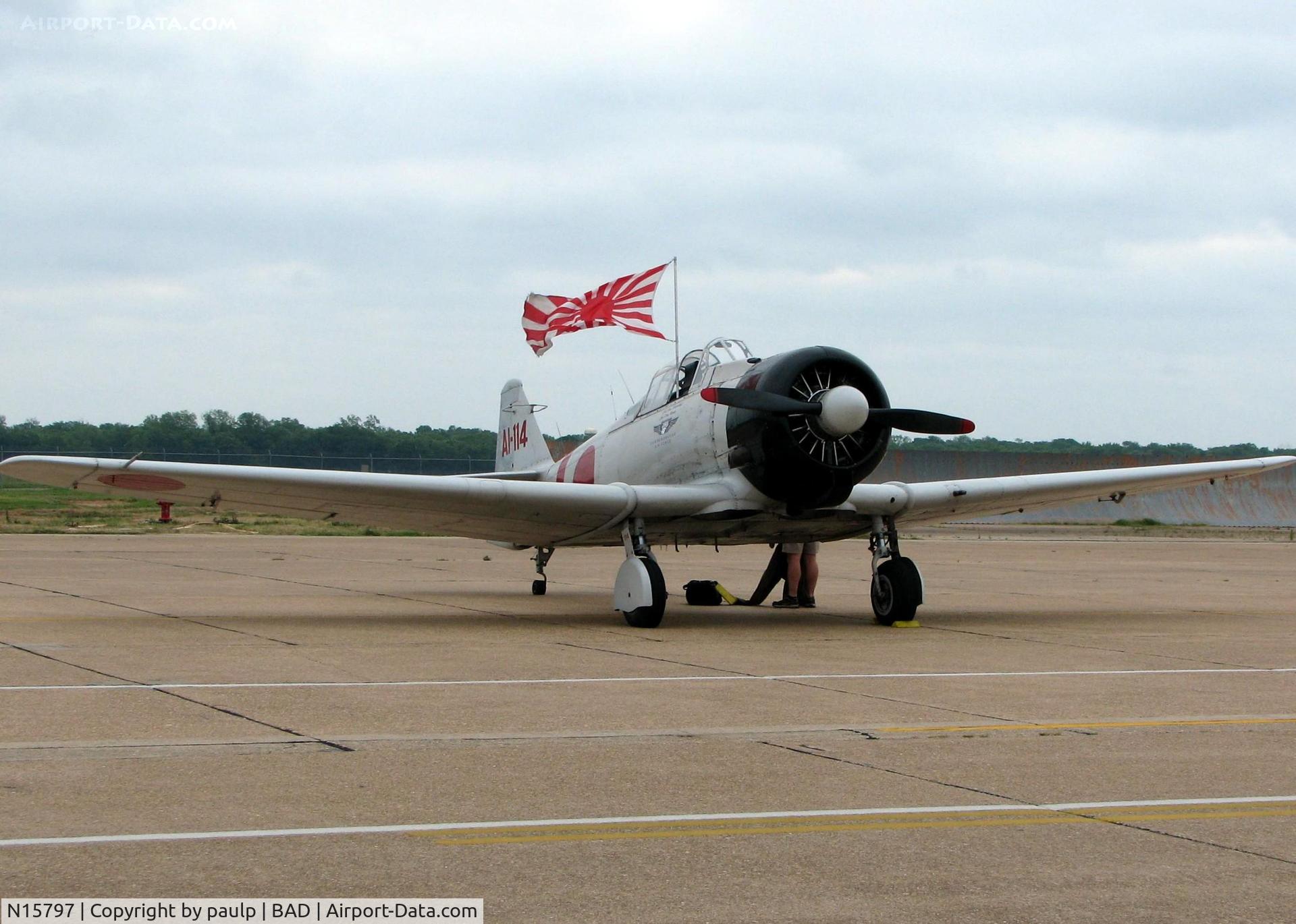 N15797, 1945 Canadian Car & Foundry T-6 Harvard Mk.4 C/N CCF4-199, Barksdale Air Force Base 2011