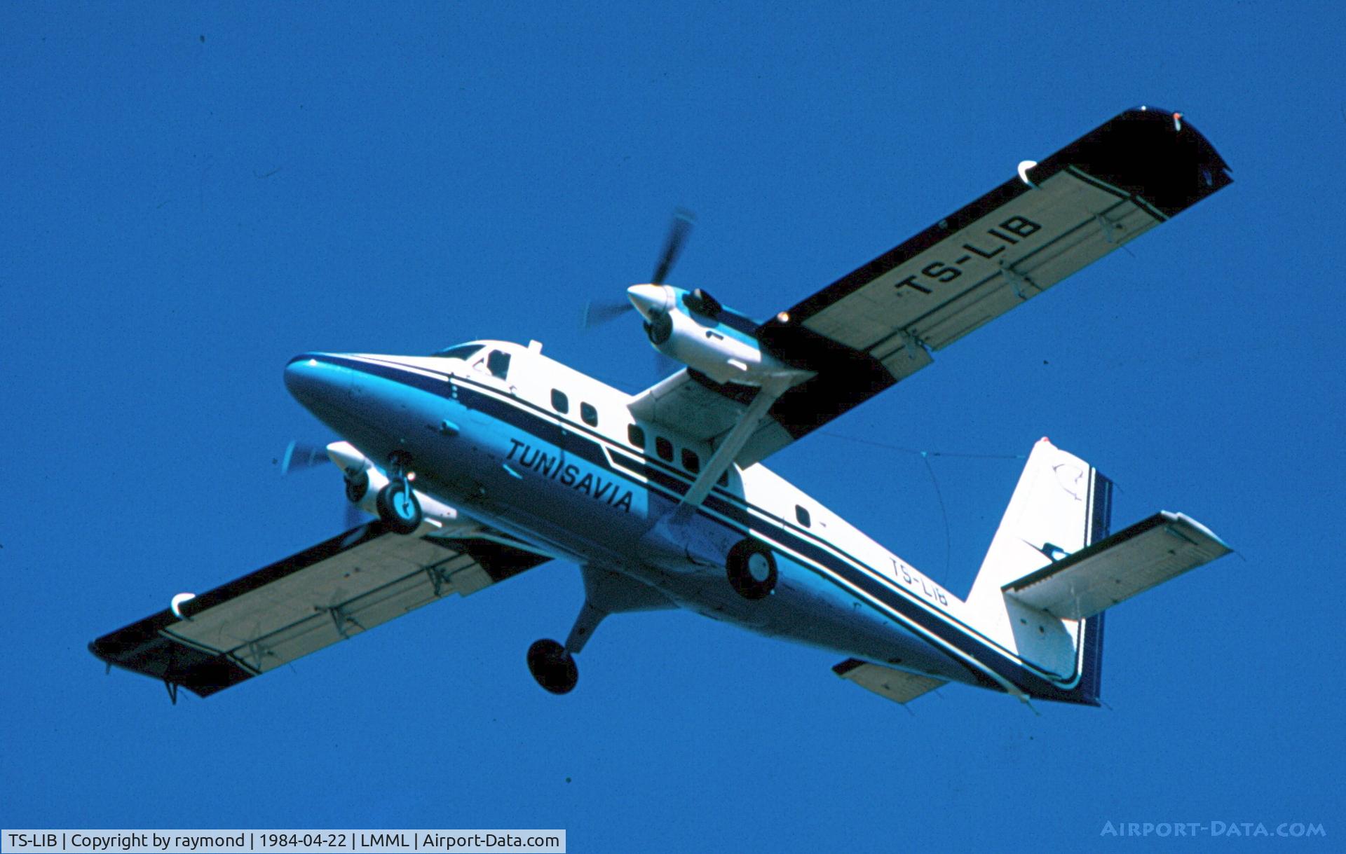 TS-LIB, De Havilland Canada DHC-6 Twin Otter C/N 716, DHC6 TS-LIB Tunisavia