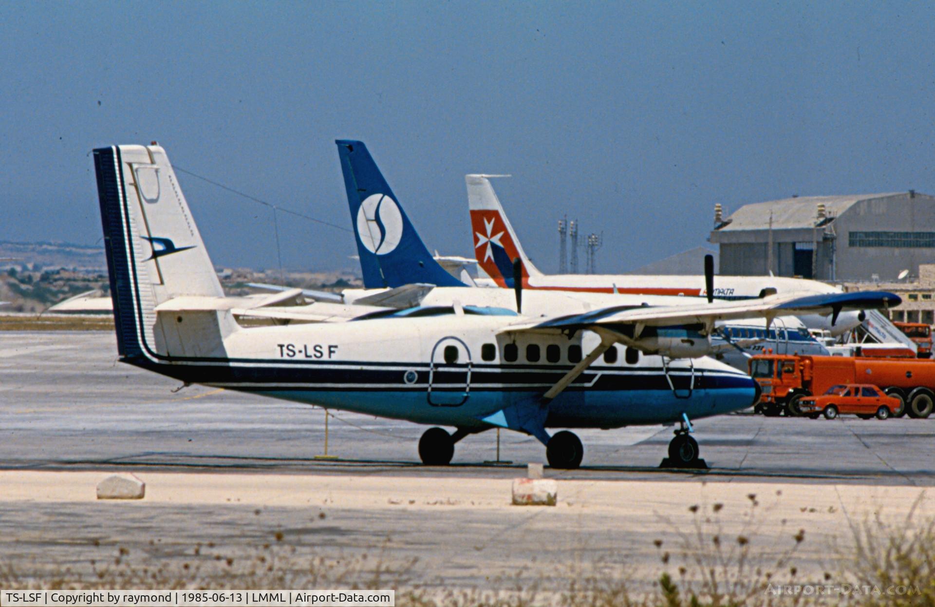 TS-LSF, 1978 De Havilland Canada DHC-6-300 Twin Otter C/N 575, DHC6 TS-LSF Tunisavia