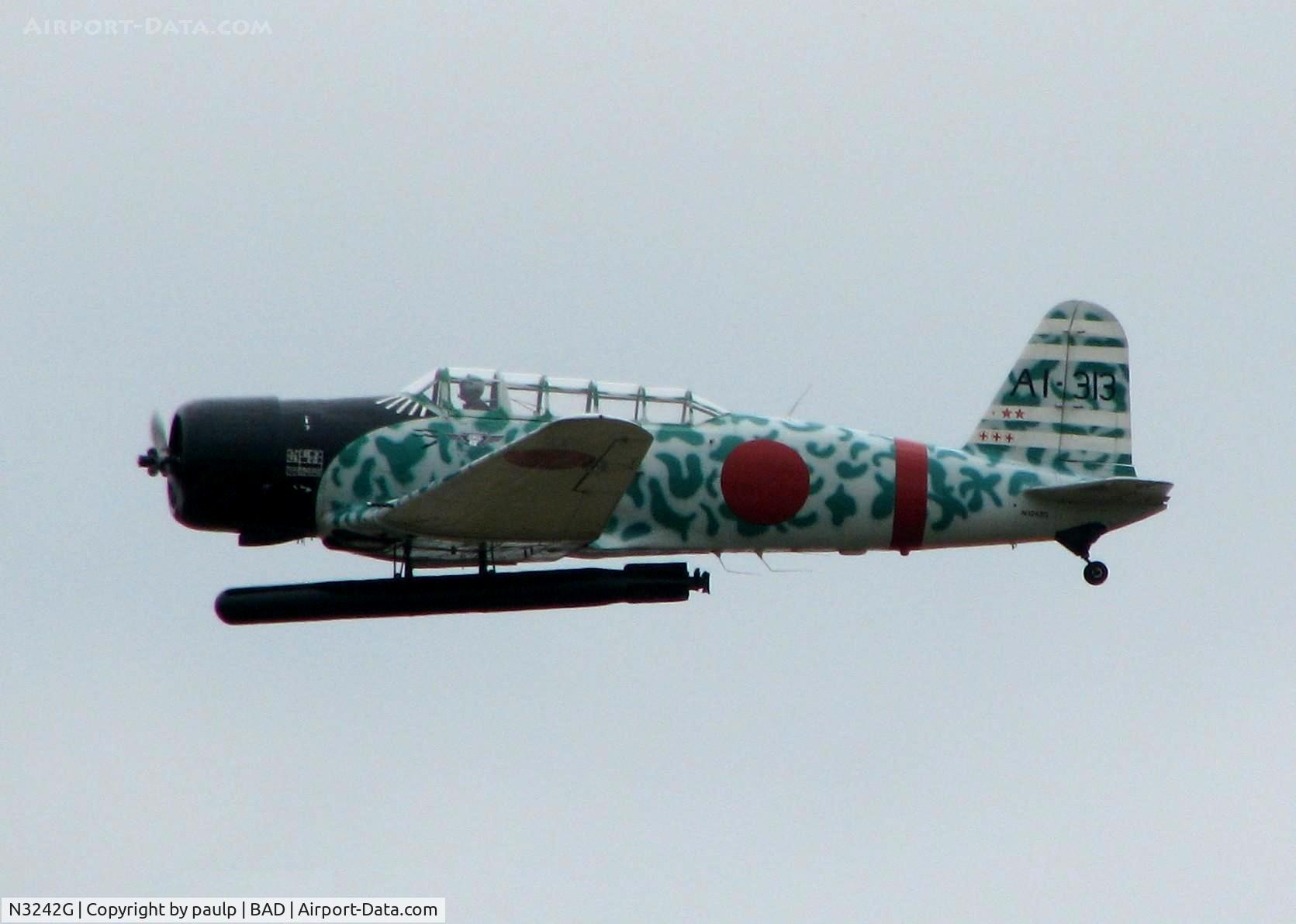 N3242G, 1945 North American AT-6D Texan C/N 43766, Barksdale Air Force Base 2011