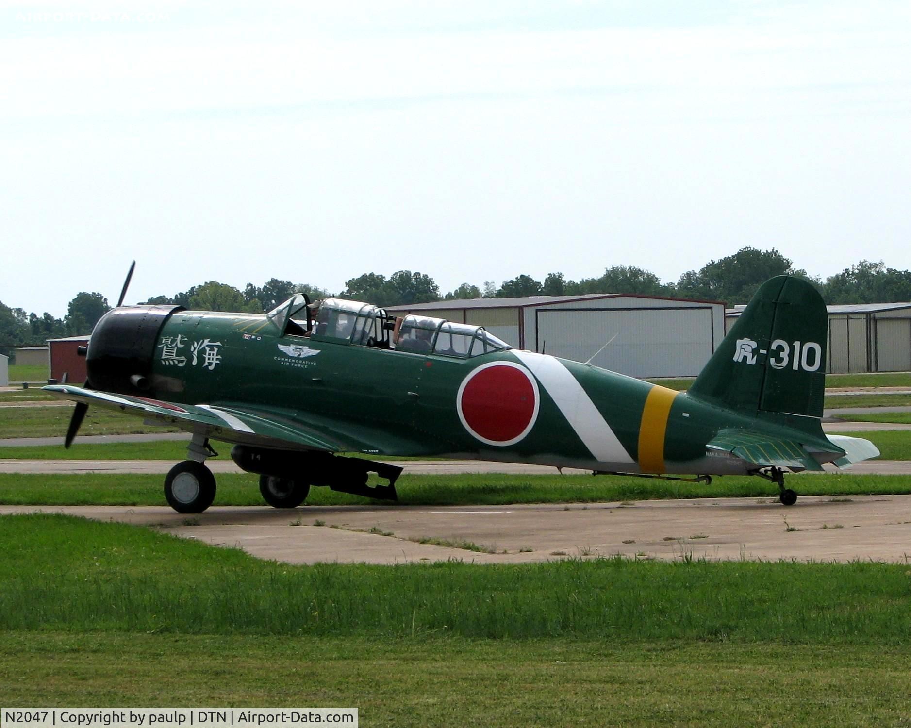 N2047, 1952 Canadian Car & Foundry T-6 Harvard Mk.4 C/N CCF4-83, At Downtown Shreveport.
