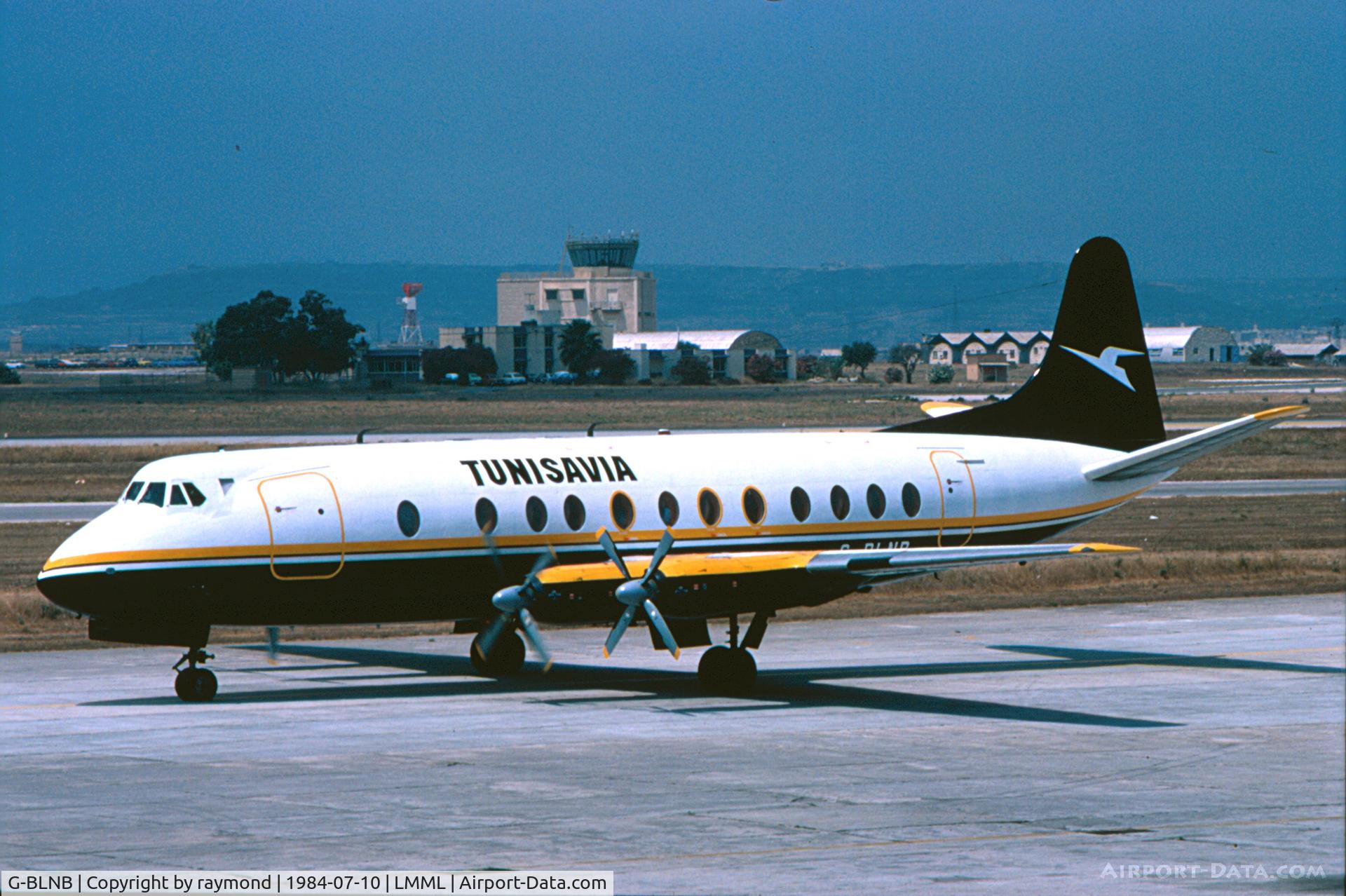 G-BLNB, 1957 Vickers Viscount 802 C/N 170, V.Viscount G-BNLK Tunisavia