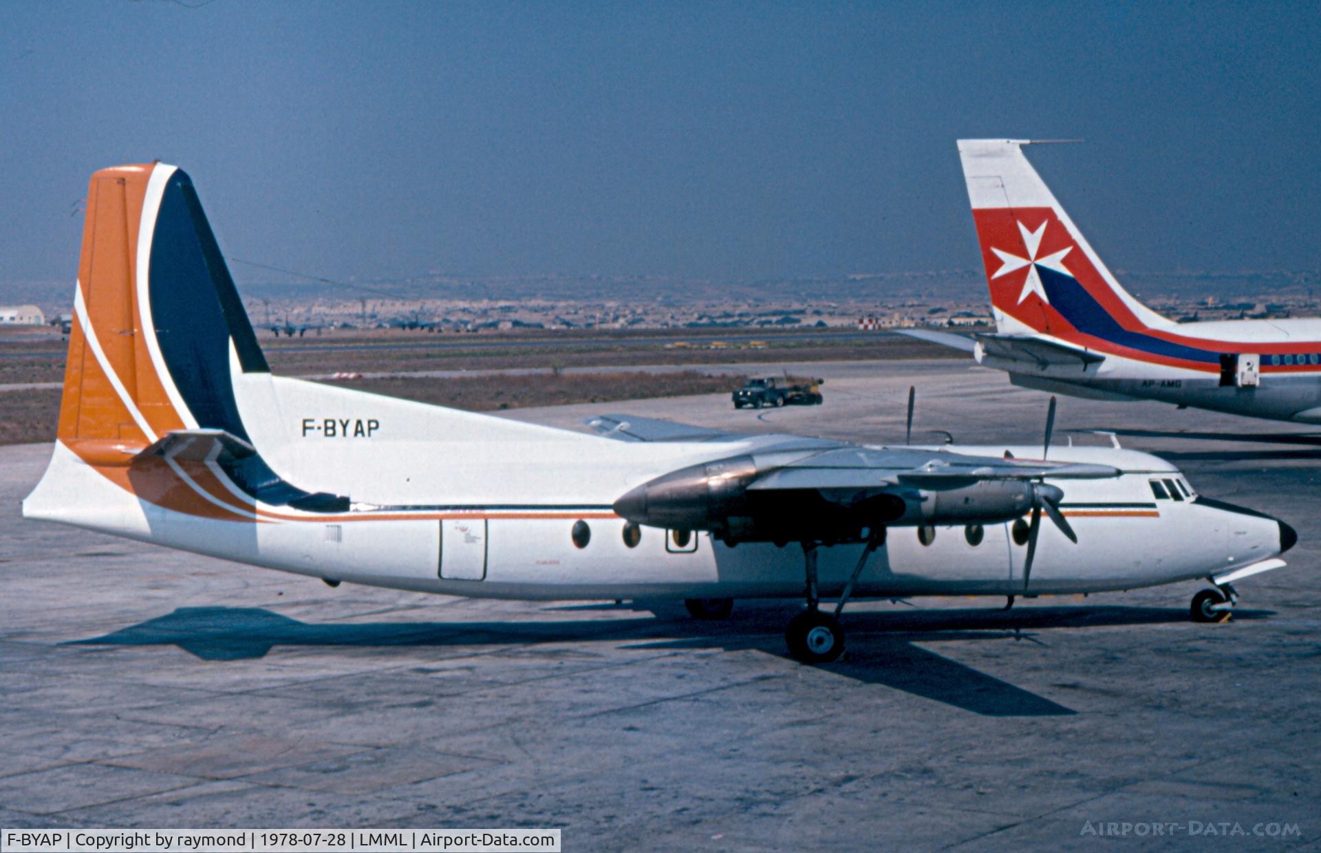 F-BYAP, 1959 Fokker F.27-100 Friendship C/N 10113, F27 F-BYAP Uniair
