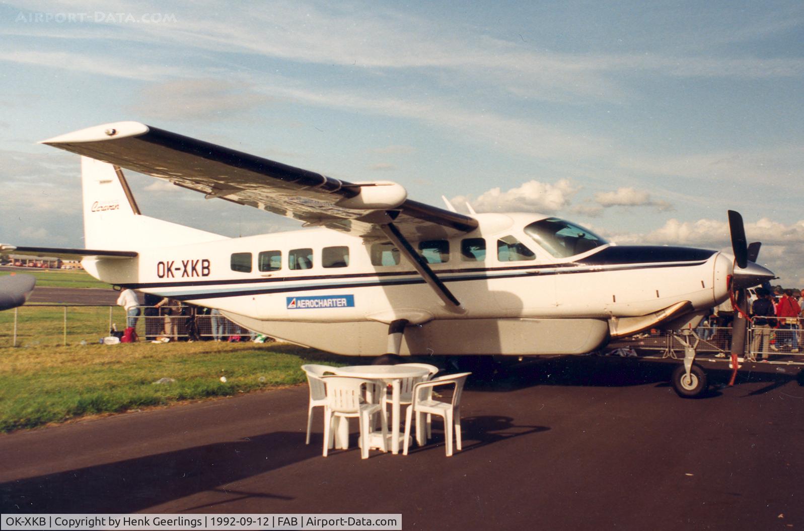 OK-XKB, 1992 Cessna 208B Grand Caravan C/N 208B0296, Aerocharter Prague