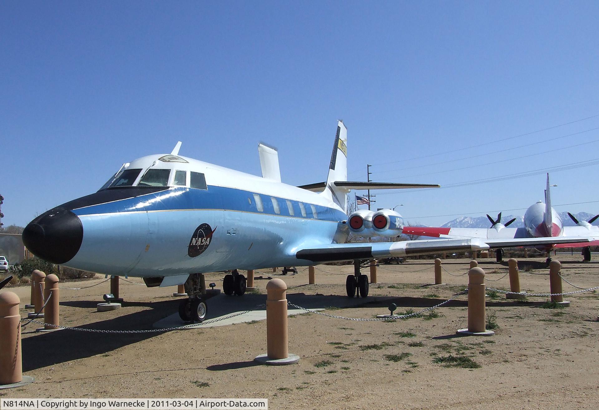 N814NA, 1961 Lockheed L-1329 Jetstar 6 C/N 5003, Lockheed L-1329 JetStar at the Joe Davies Heritage Airpark, Palmdale CA