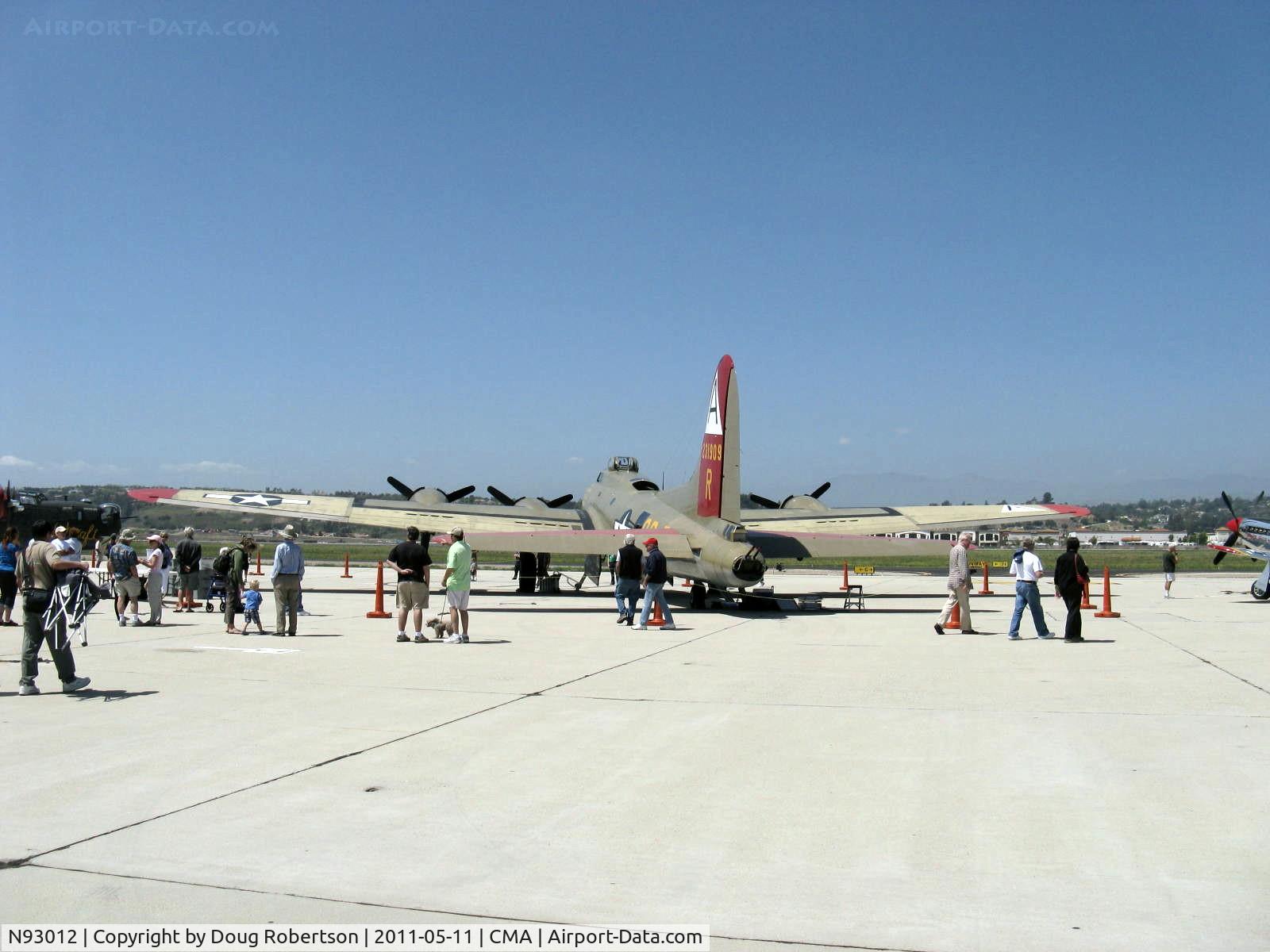 N93012, 1944 Boeing B-17G-30-BO Flying Fortress C/N 32264, 1944 Boeing B-17G FLYING FORTRESS 'Nine O Nine', four Turbocharged Wright Cyclone R-1820-97 1,200 Hp each, Limited/Experimental class