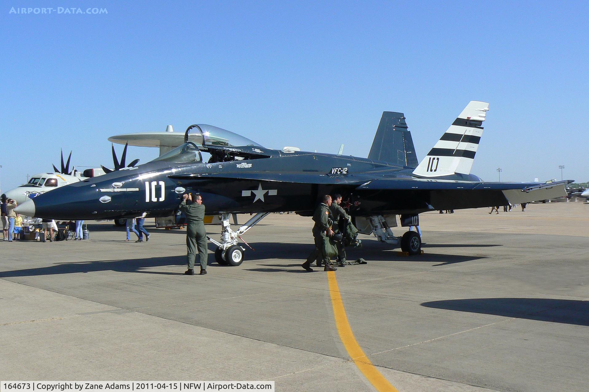 164673, 1992 McDonnell Douglas F/A-18C Hornet C/N 1103/C290, At the 2011 Air Power Expo - NAS Fort Worth
