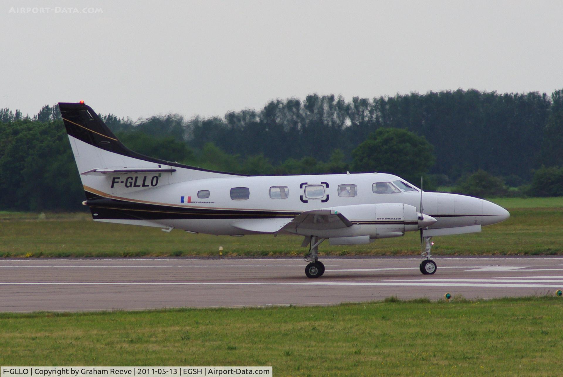 F-GLLO, Swearingen SA-226T Merlin IIIA C/N T-276, An unusual visitor.