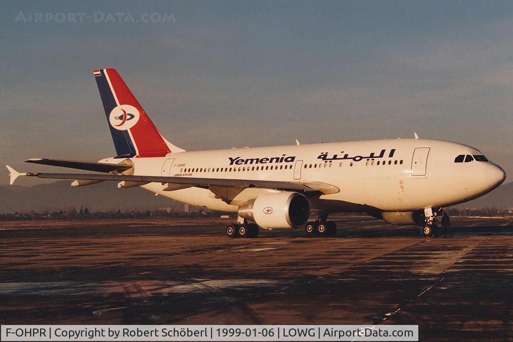 F-OHPR, Airbus A310-325 C/N 702, F-OHPR