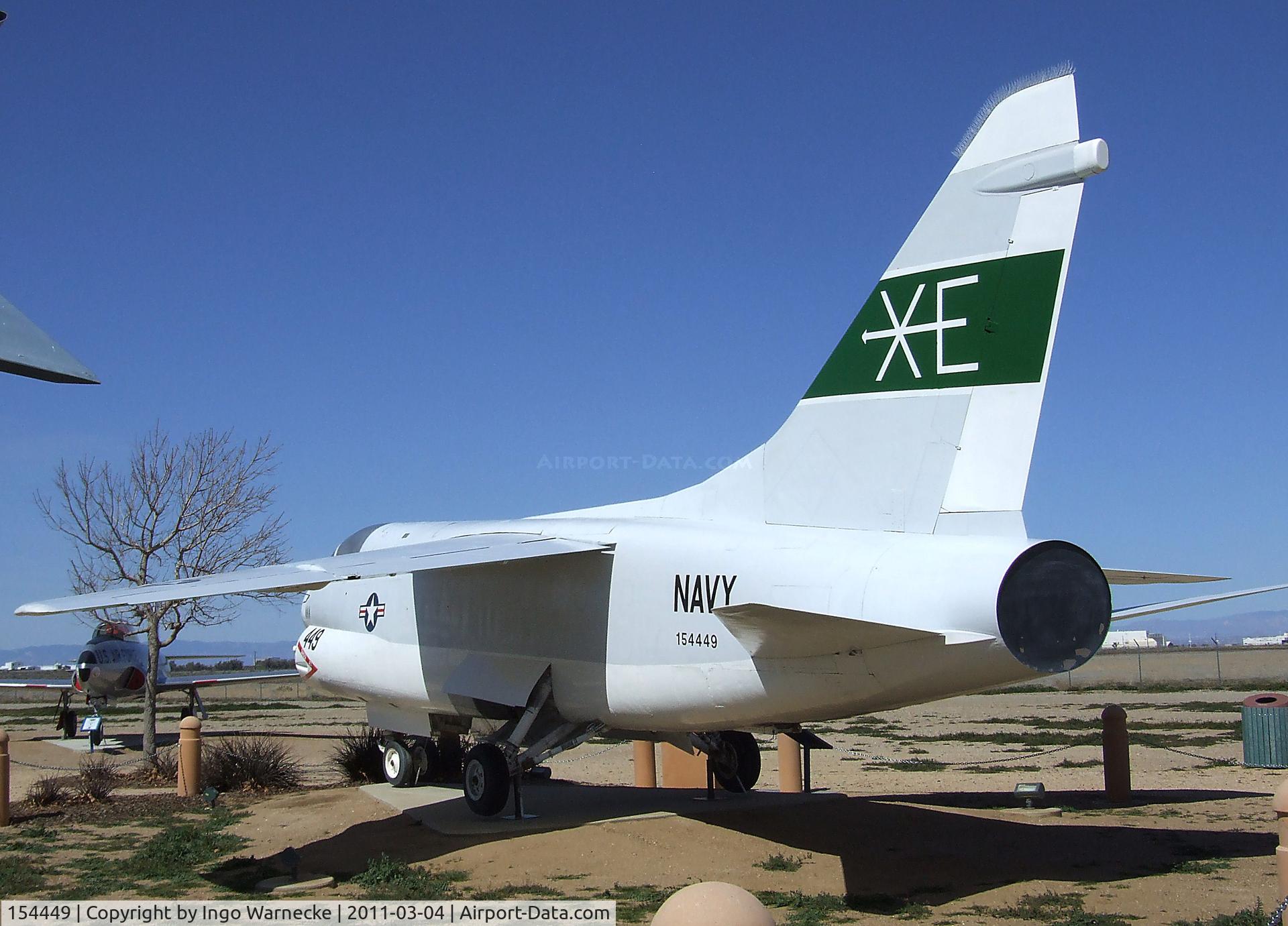 154449, LTV A-7B Corsair II C/N B-089, LTV A-7B Corsair II at the Joe Davies Heritage Airpark, Palmdale CA