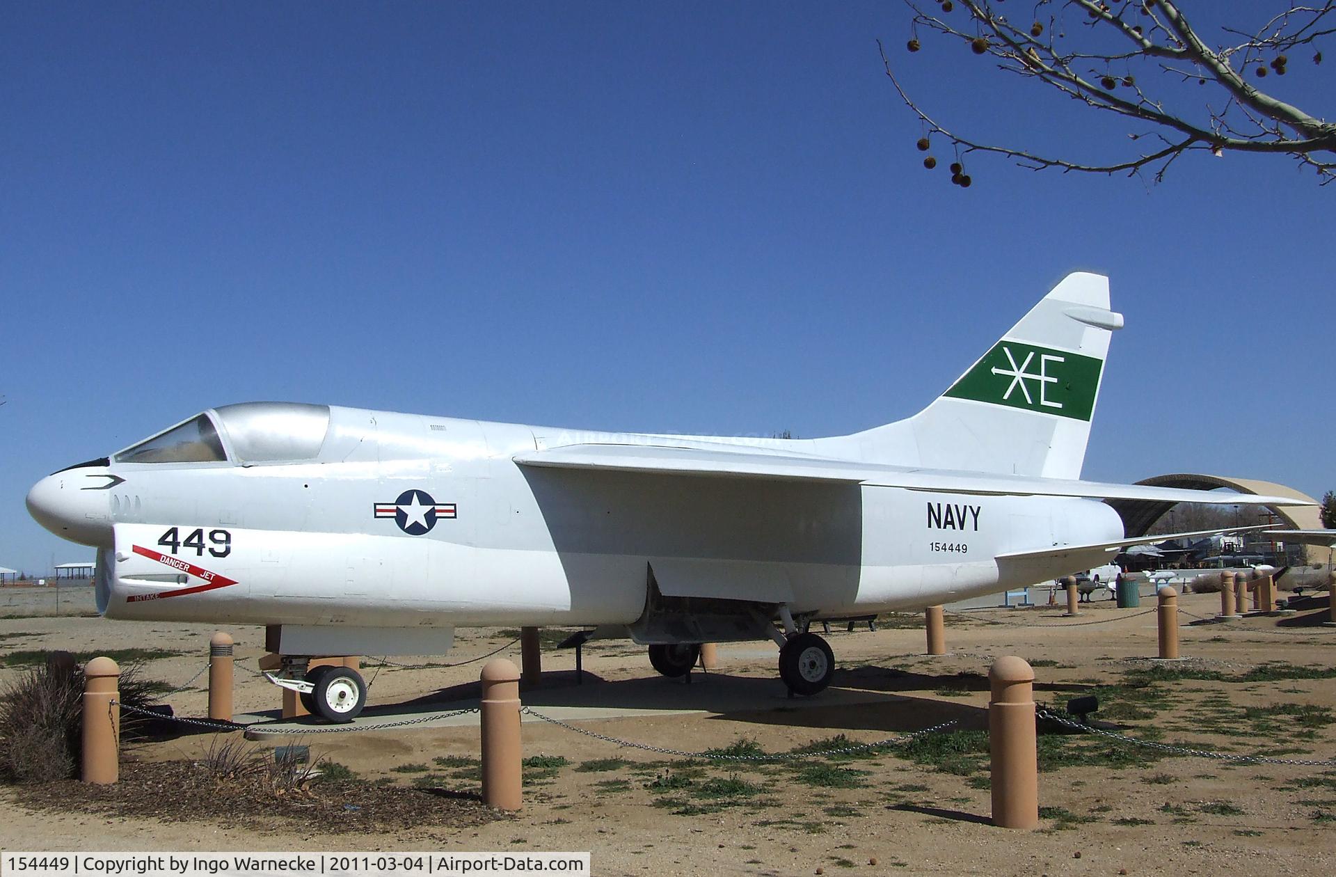 154449, LTV A-7B Corsair II C/N B-089, LTV A-7B Corsair II at the Joe Davies Heritage Airpark, Palmdale CA