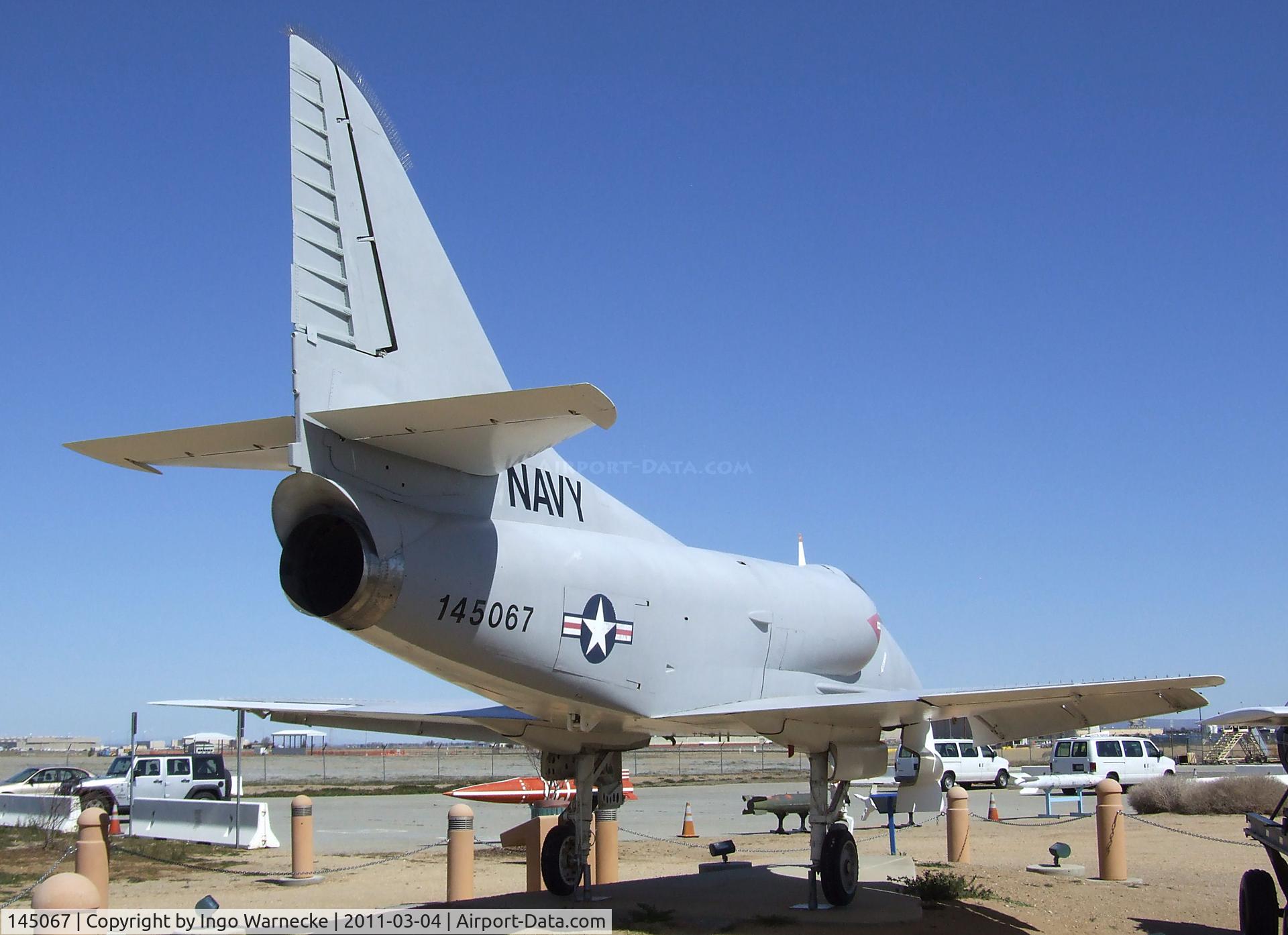 145067, Douglas A-4C Skyhawk C/N 12313, Douglas A-4C (A4D-2N) Skyhawk at the Joe Davies Heritage Airpark, Palmdale CA
