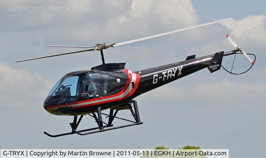 G-TRYX, 2005 Enstrom 480B C/N 5083, SHOT AT HEADCORN