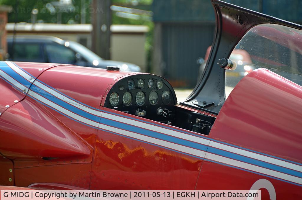 G-MIDG, 1988 Mustang Aeronautics Midget Mustang MM-1 C/N 385, COCKPIT CLOSE-UP