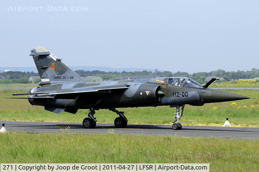271, Dassault Mirage F.1CT C/N 271, one of the last Mirage F1s in French service.