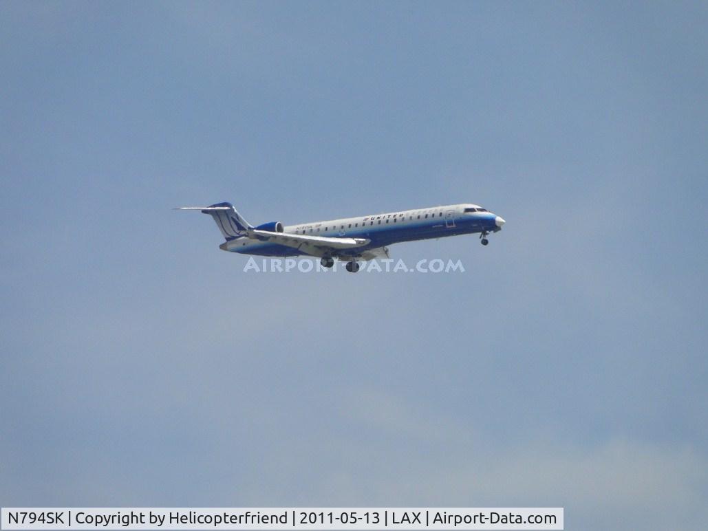 N794SK, 2010 Bombardier CRJ-702ER (CL-600-2C10) Regional Jet C/N 10298, On final to runway 24