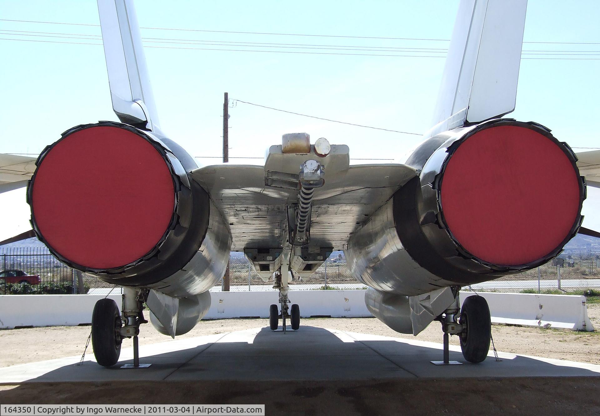 164350, Grumman F-14D Tomcat C/N 625, Grumman F-14D Tomcat at the Joe Davies Heritage Airpark, Palmdale CA