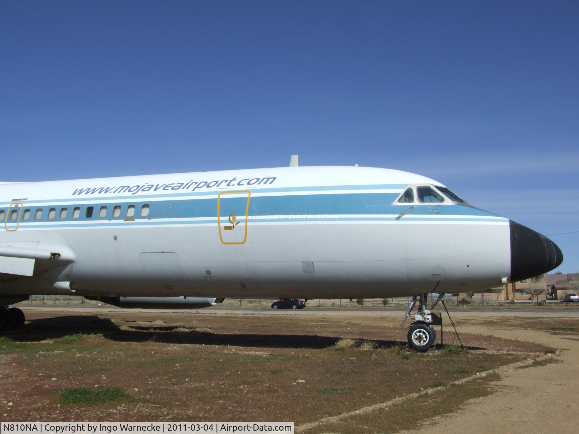 N810NA, 1962 Convair CV-990-30A-5 Coronado C/N 30-10-29, Convair Model 30 (CV 990 Coronado) outside Mojave airport (now sadly degraded to an aircraft shaped billboard), Mojave CA