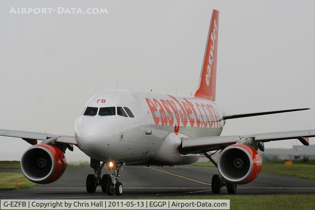 G-EZFB, 2009 Airbus A319-111 C/N 3799, easyJet