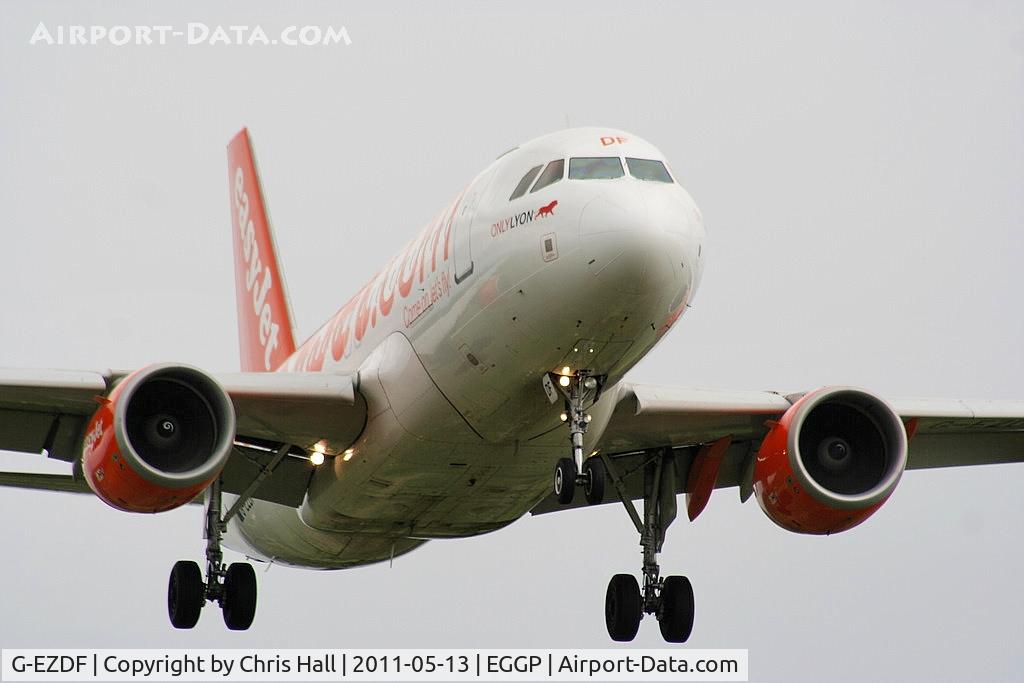 G-EZDF, 2008 Airbus A319-111 C/N 3432, easyJet