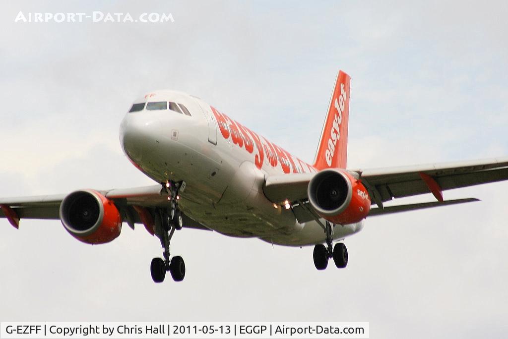 G-EZFF, 2009 Airbus A319-111 C/N 3844, easyJet